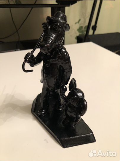 Статуэтка Гена и Чебурашка СССР