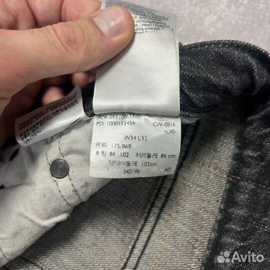 Джинсы Levis 510 Mexico размер 34x32