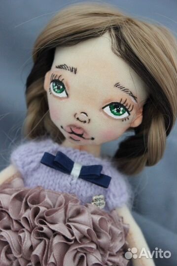Кукла текстильная