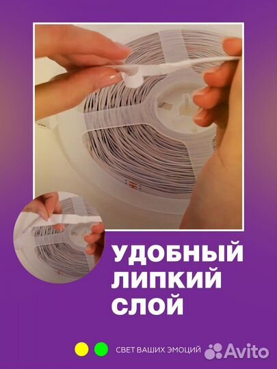 Светодиодная лента RGB 5050 15м wifi с Алисой