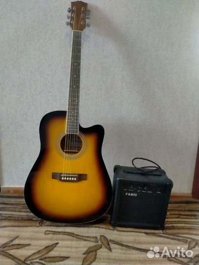 Гитара электро акустическая