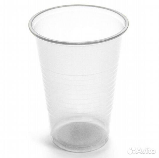 Стаканы Прозрачные Пластиковые 200 мл 200шт