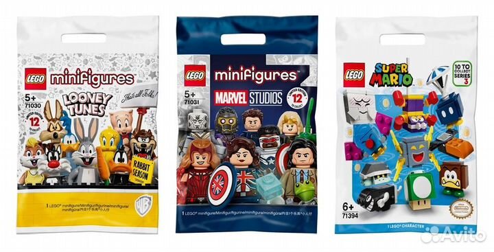 Новые минифигурки Lego 71030, 71031, 71394