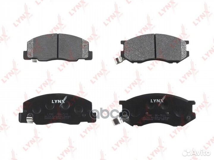 Колодки тормозные передние BD-7515 lynxauto