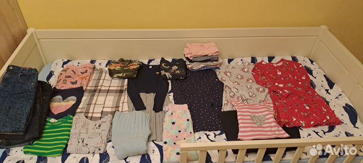Вещи пакетом на девочку(116,122,128)