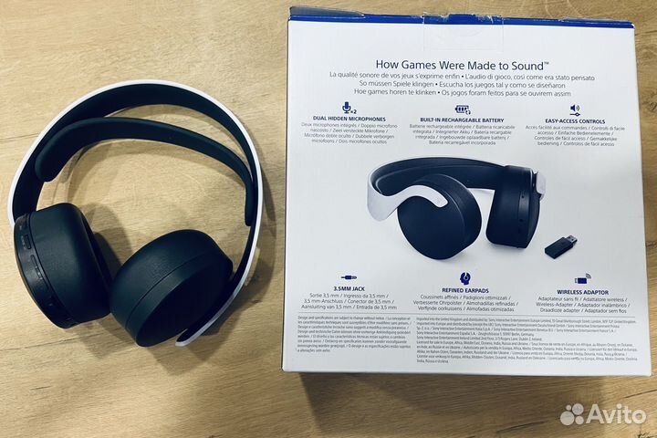 Беспроводные наушники Sony PlayStation Pulse 3D