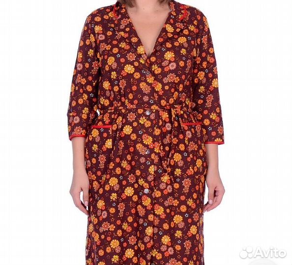 Халат фланелевый (новый)