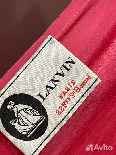 Платье Lanvin размер - 38 Альбер Эльбаз