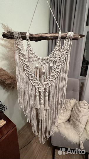 Настенное панно макраме