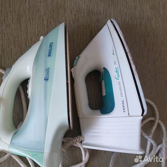 Утюг philips и Tefal на запчасти