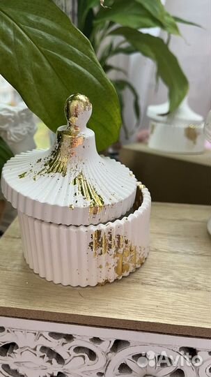 Гипсовые формы шкатулки тарелочки