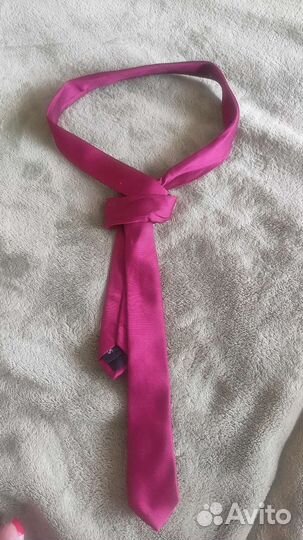 Галстук бордовый