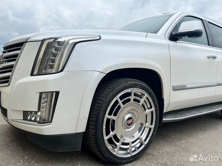 Новые кованые летние колеса R23 Cadillac Escalade