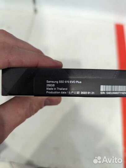 250 гб SSD M.2 Samsung 970 EVO Plus MZ-V7S250BW