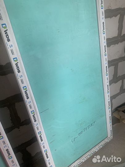 Новое пвх окно кбе 70 1420-1160см,москитная сетка