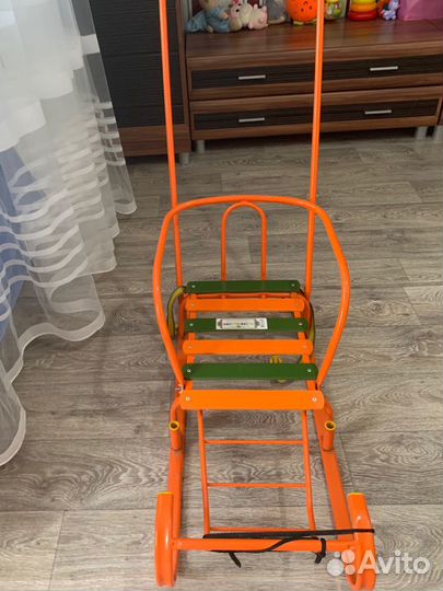 Санки на колесах