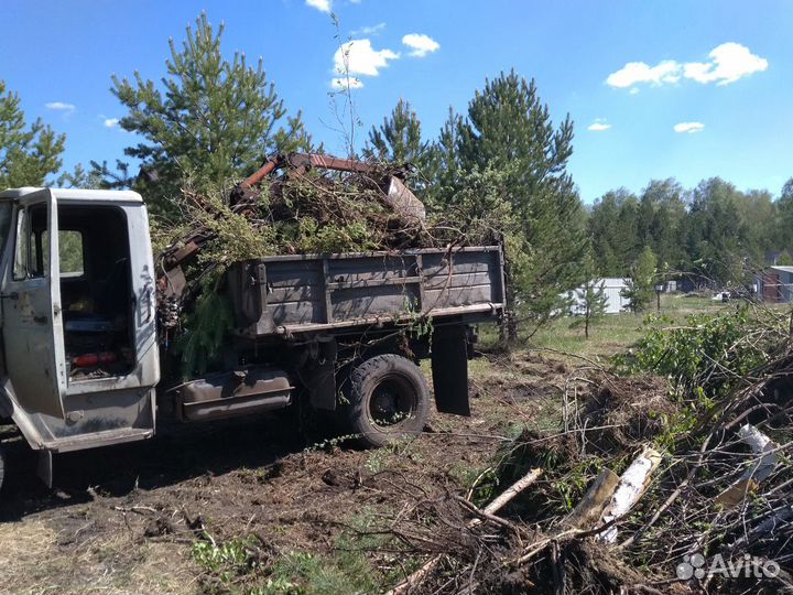 Вывоз мусора Песок торф земля щепа щебень