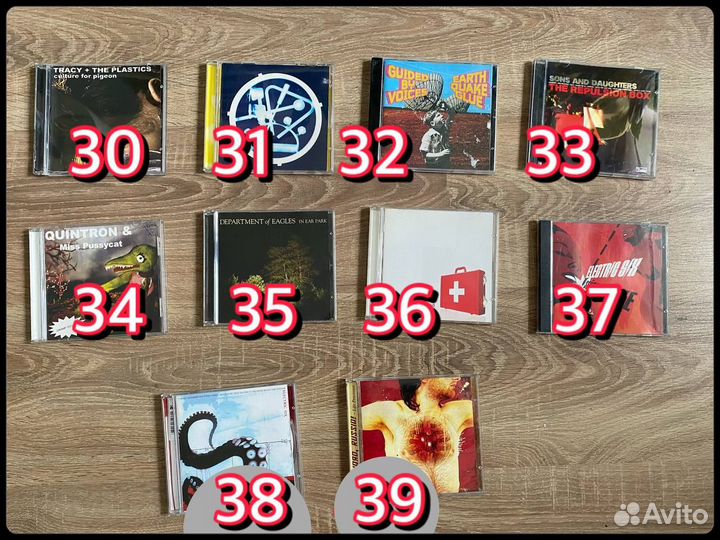 Cd диски indie rock pop