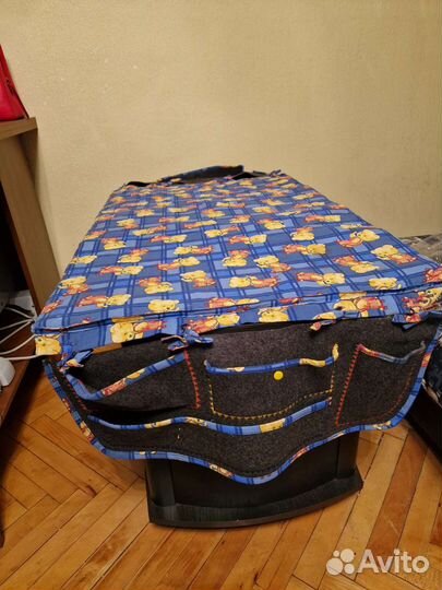 Матрас-чехол на комод с карманами. Для пеленания