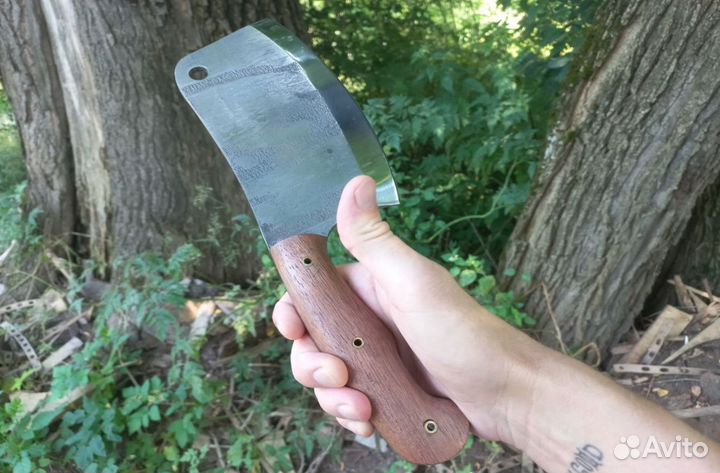 Нож ручной работы сербский тяпка