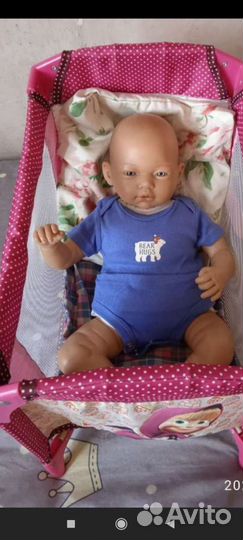 Кукла Зоя+ кроватка+ одежда (цена за комплект)