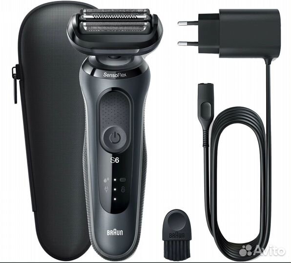 Электробритва Braun 60-N1000s Series 6, серый