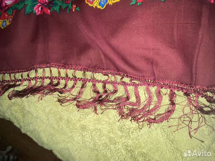 Павловопосадский платок 120х120