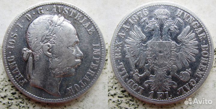 Австро-Венгрия Австрия 1 флорин 1876