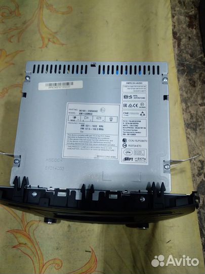 Hyundai santa fe головное устройство