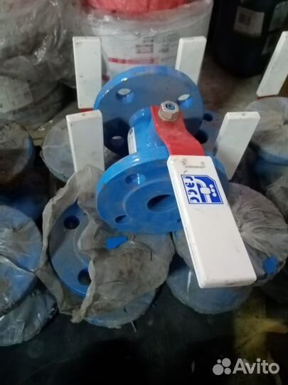 Кран шаровый стальной фланцевый