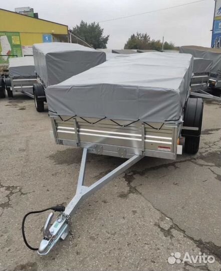 Прицеп бортовой 2,16х1,31м Тент 0,65м в Ульяновске