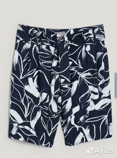 Шорты льняные новые 54-56