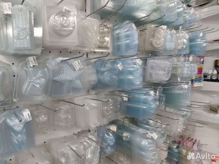 Пластиковые формы для мыла и шоколада