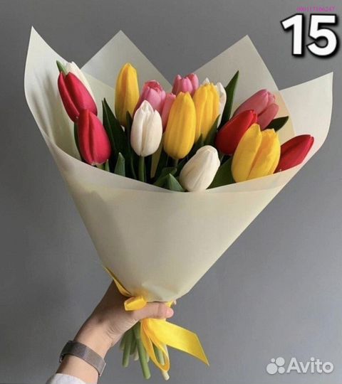 Букеты из тюльпанов (Арт.85584)