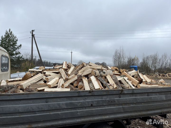 Дрова березовые колотые