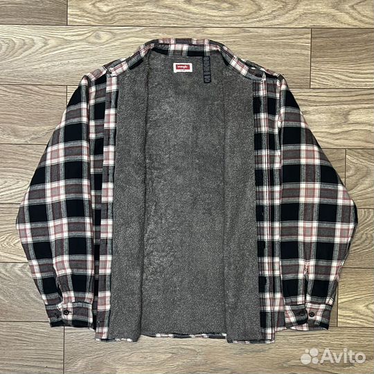 Wrangler Sherpa Lined 2XL/3XL Утепленная рубашка