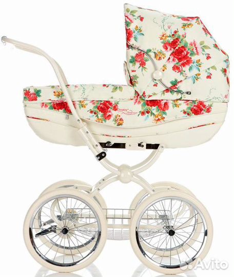 Коляска Geoby Lux C605 Ретро