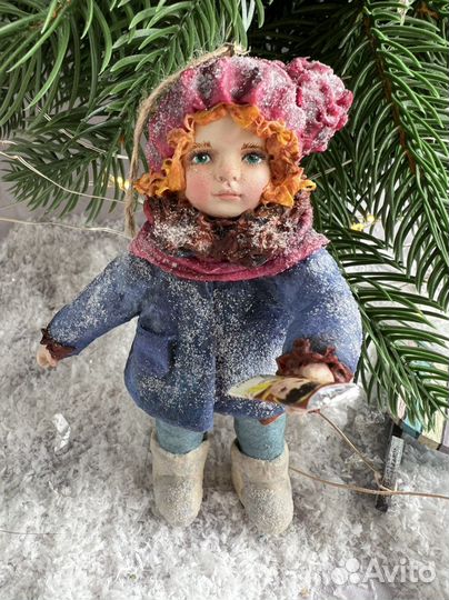 Ватная игрушка СССР