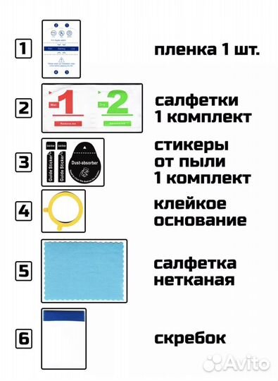 Защитная пленка для Apple Watch 4,5,6 SE, SE2