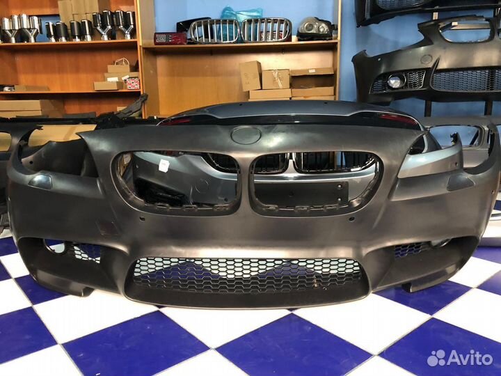 Бампер бмв ф 10 передний