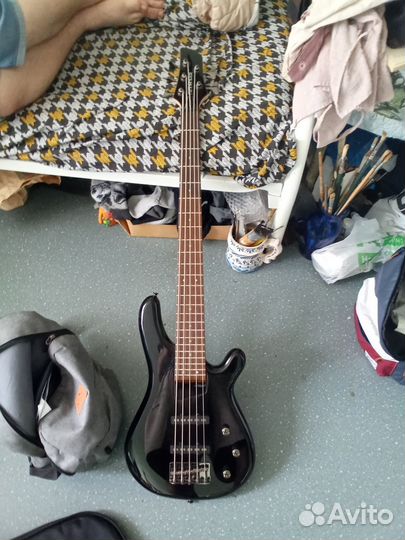 Бас гитара 5 струн фернандес