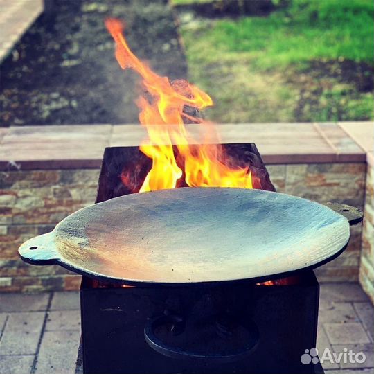 Чугунная сковорода садж