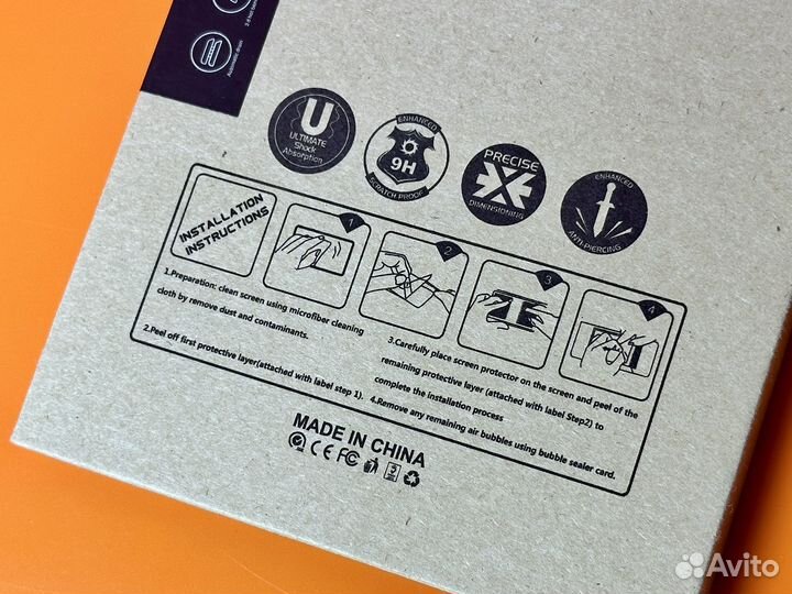 Закаленое защитное стекло Nintendo Switch Oled