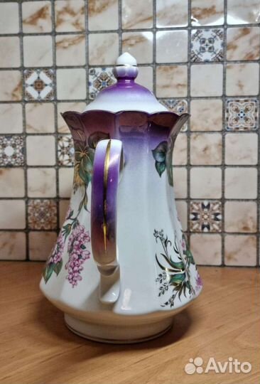 Фарфоровый заварочный чайник