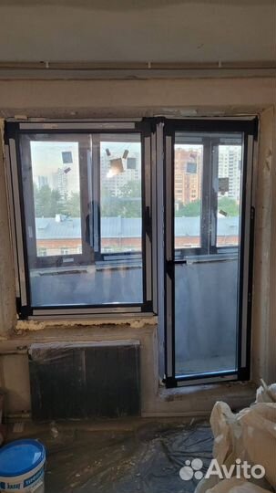 Пластиковые окна на балкон / установка окон пвх