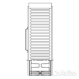 Радиатор rommer 22/400*1600 нижнее правое Ventil