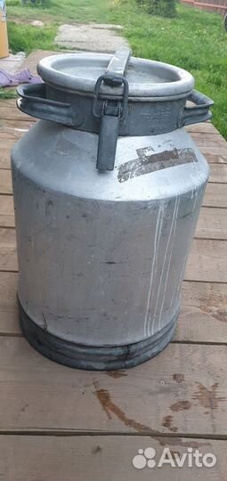 Фляга алюминиевая бу 40л