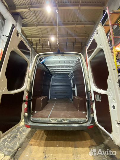 Обшивка цельнометаллических фургонов всех марок