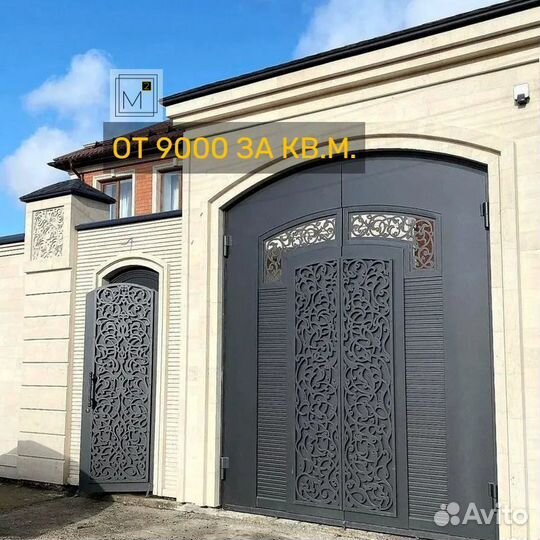 Ворота в Махачкале доставки и монтаж
