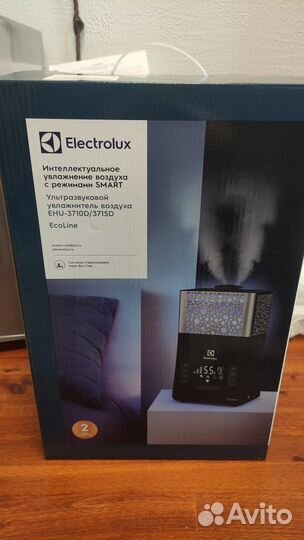 Увлажнитель воздуха electrolux EHU-3715D новый